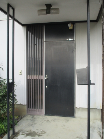 【韮崎店】積水ハウスのスチール製玄関ドアを取替（南ｱﾙﾌﾟｽ市　Ｈ様邸）